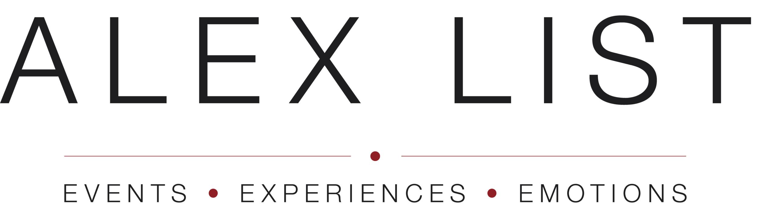 Alex List – Events, Experiences, Emotions